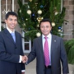 Marc Ravalomanana et Andry Rajoelina